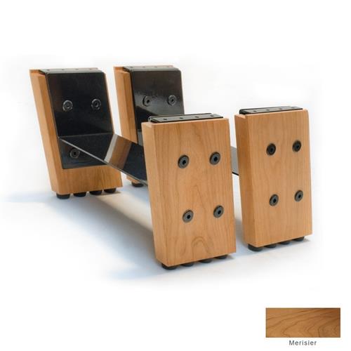 Rameur Waterrower Rehausseur Hi-Rise Merisier